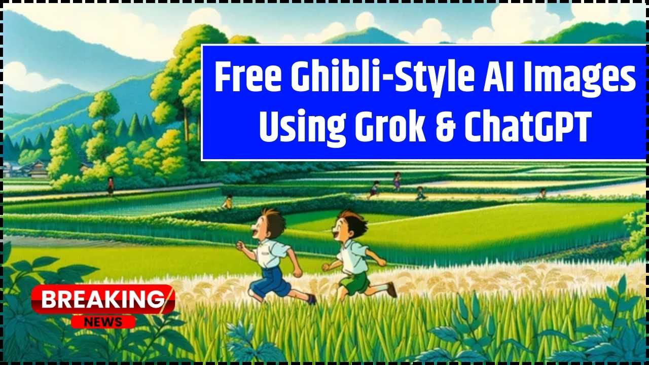 Create Free Ghibli-Style AI Images with Grok and ChatGPT – Learn How!
