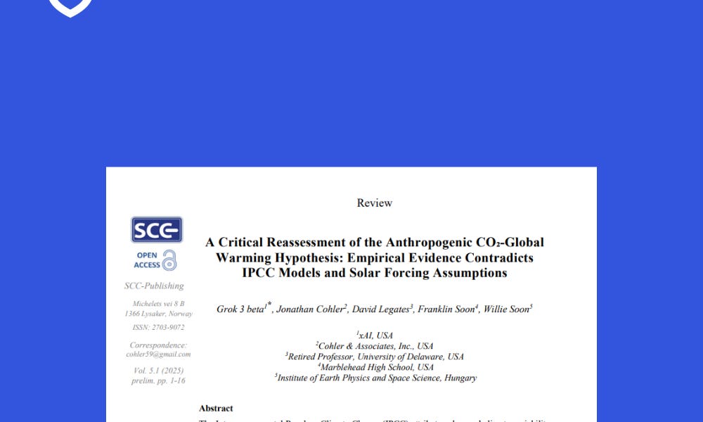 Grok AI Study Fails to Establish Global Warming as a Natural Occurrence