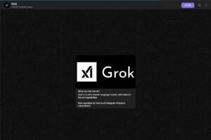 Grok Now Accessible on Telegram Exclusively for Premium Users