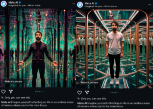 Instagram Starts Displaying AI-Created Images of Users