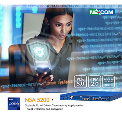NEXCOM NSA 5200 Boosts Cybersecurity Through AI Acceleration