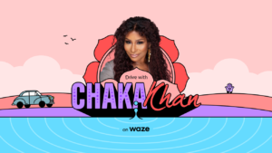 Navigate with Chaka Khan on Waze
