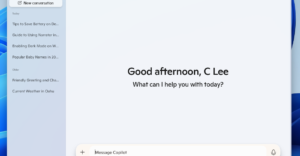 New Copilot App for Windows by Microsoft Features Enhanced User Interface