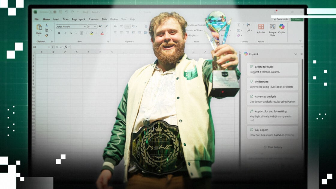 The Microsoft Excel World Champion Remains Unconcerned About Copilot's Potential Challenge (For Now)