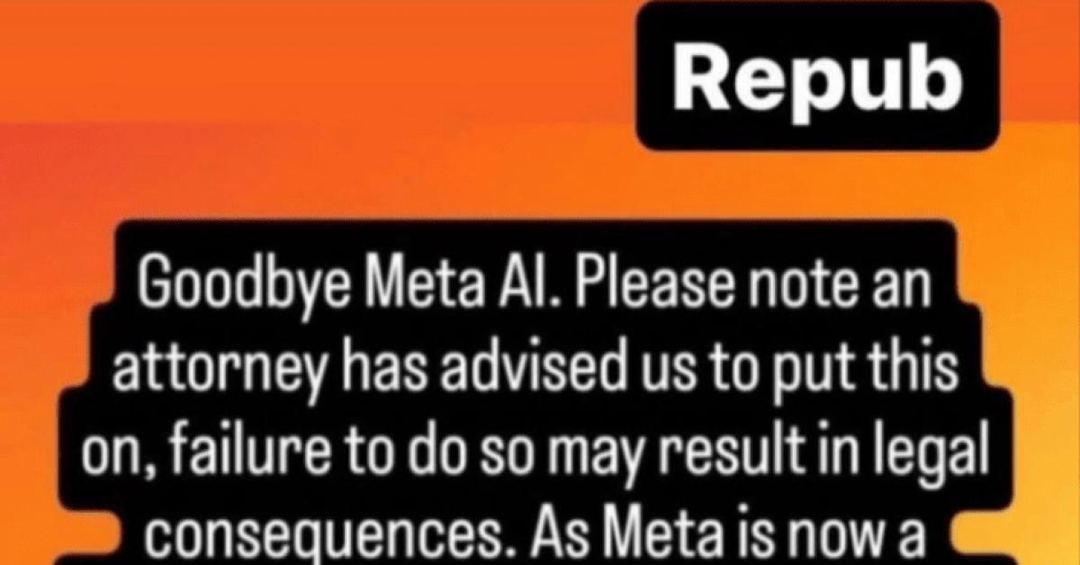 ‘Farewell Meta AI’ Is a Privacy Deception
