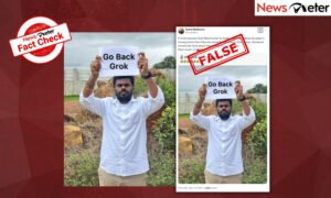 ‘Go Back Grok’ Message Incorrectly Attributed to TN BJP Chief Annamalai; Protest Sign Altered