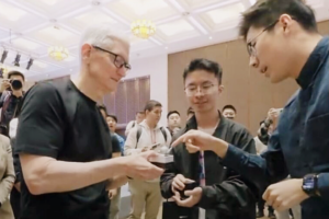 Apple CEO Makes Visit to Hangzhou, China, Home of DeepSeek