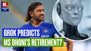 IPL 2025: AI Chatbot Grok Predicts MS Dhoni's Retirement and Creates Ghibli-Inspired Animation of His Last Match