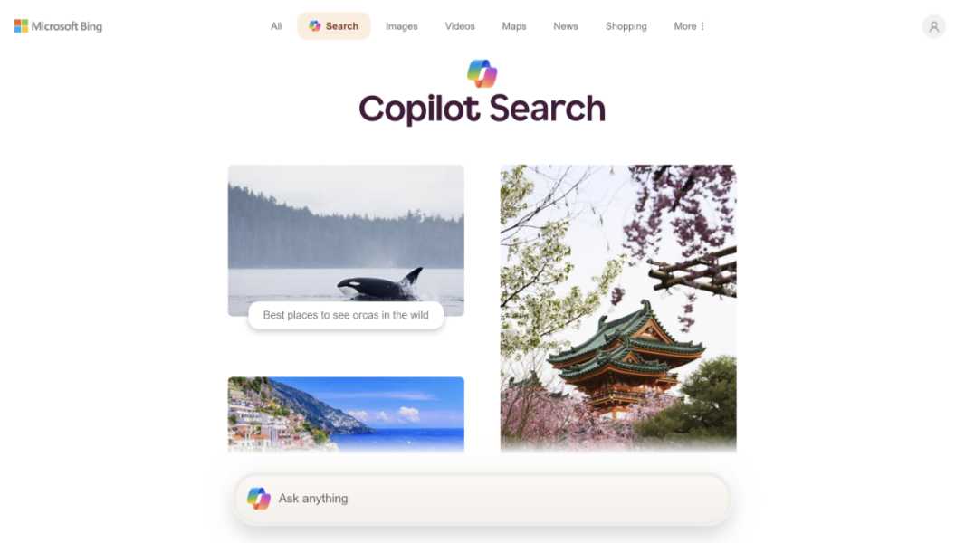 Microsoft Introduces Copilot Search Feature in Bing
