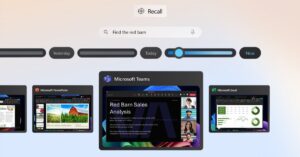 Microsoft Introduces Recall Feature and AI-Enhanced Windows Search for Copilot Plus PCs