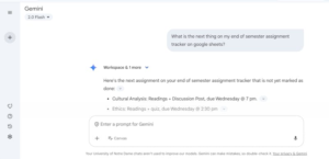 Notre Dame Offers Students Access to Google AI Resources