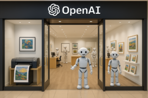 OpenAI Unveils Its First Retail Store at Bellevue Square Featuring Robots, AI Art, and a New Companion