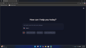 Potential Upgrade to Copilot for Microsoft Edge's New Tab Page