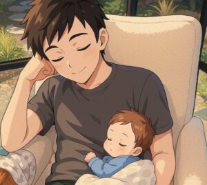 Sam Altman, CEO of OpenAI, shares a Ghibli-inspired image featuring his son