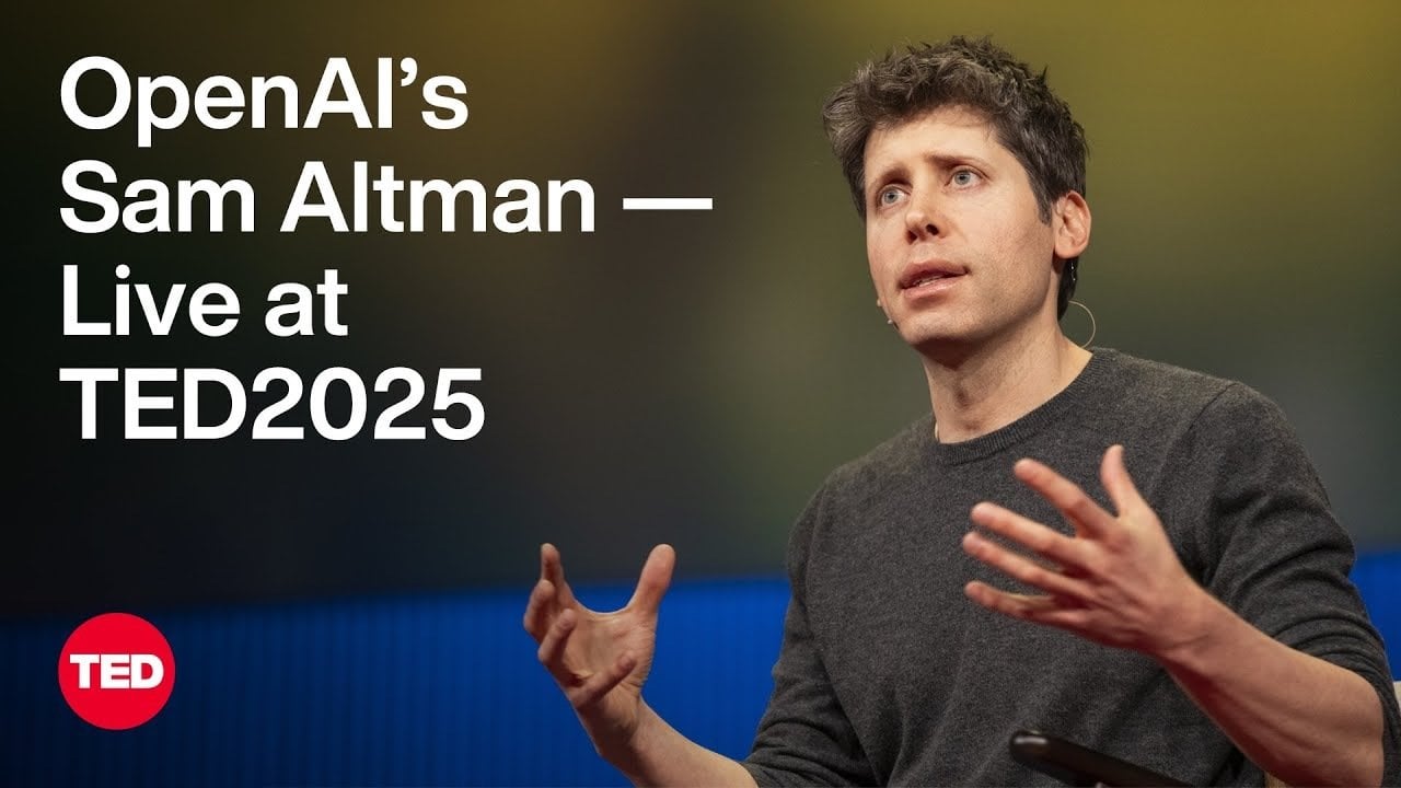 Sam Altman's TED Talk Interview