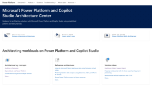 Unveiling the Power Platform and Copilot Studio Architecture Hub