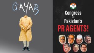 ‘Gayab’ Sparks Controversy: Congress Poster Provokes BJP Outrage as Netizens Explore Grok